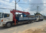 Cho thuê xe cẩu khu công nghiệp Sóng Thần nhanh chóng, hiệu quả