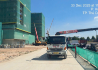 Thuê xe nâng hạ máy móc