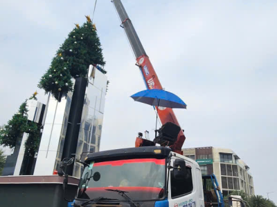 Giá thuê xe cẩu tự hành