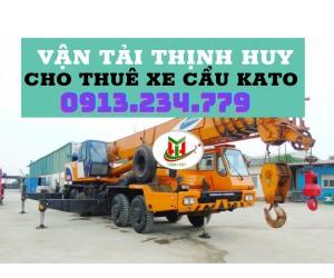 THUÊ XE CẨU KATO 50 TẤN QUẬN 1 - LH: 0913.234.779