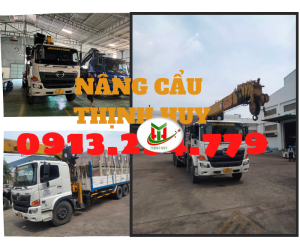 CHO THUÊ XE CẨU THÙNG 10 TẤN HCM - LH: 0913.234.779