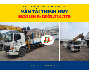 CHO THUÊ XE CẨU THÙNG QUẬN 7 GIÁ RẺ - LH: 0913.234.779