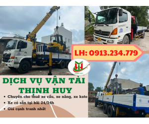CHO THUÊ XE CẨU THÙNG QUẬN 10 GIÁ RẺ - LH: 0913.234.779