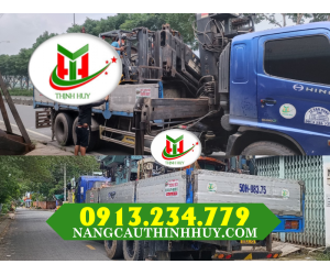 THUÊ XE CẨU THÙNG 8 TẤN TẠI HÓC MÔN