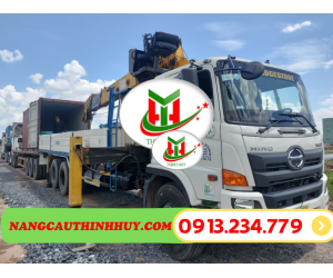 THUÊ XE CẨU THÙNG 15 TẤN BÌNH DƯƠNG - LH:0913.324.779