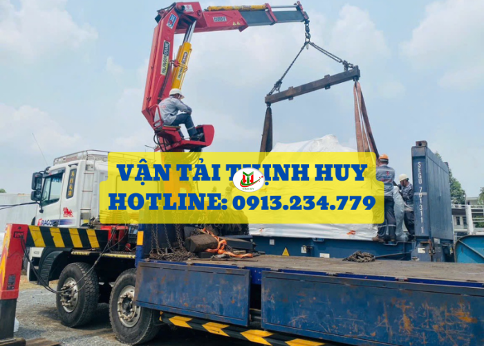 CHO THUÊ XE CẨU THÙNG 55 TẤN HCM - LH: 0913.234.779
