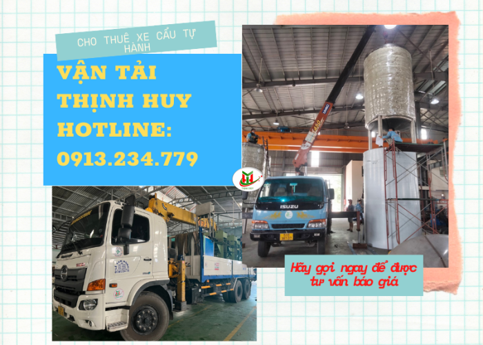 CHO THUÊ XE CẨU THÙNG QUẬN 9 GIÁ RẺ - 0913.234.779