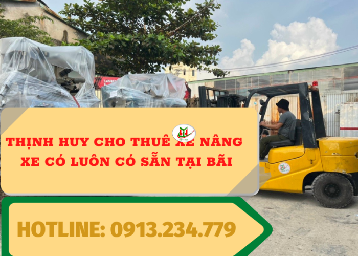 CHO THUÊ XE NÂNG GIÁ RẺ HCM 