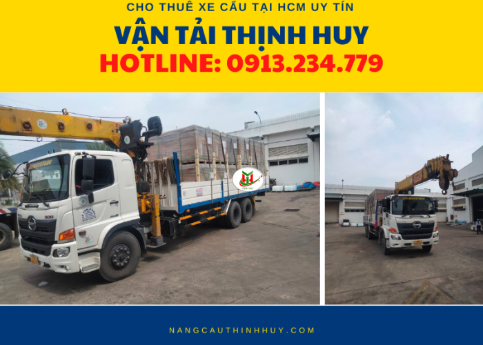 CHO THUÊ XE CẨU THÙNG QUẬN 7 GIÁ RẺ - LH: 0913.234.779