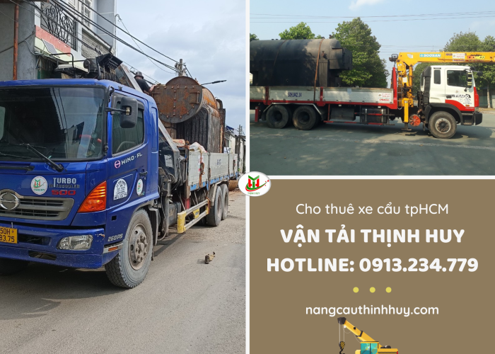 CHO THUÊ XE CẨU THÙNG QUẬN 8 GIÁ RẺ - 0913.234.779