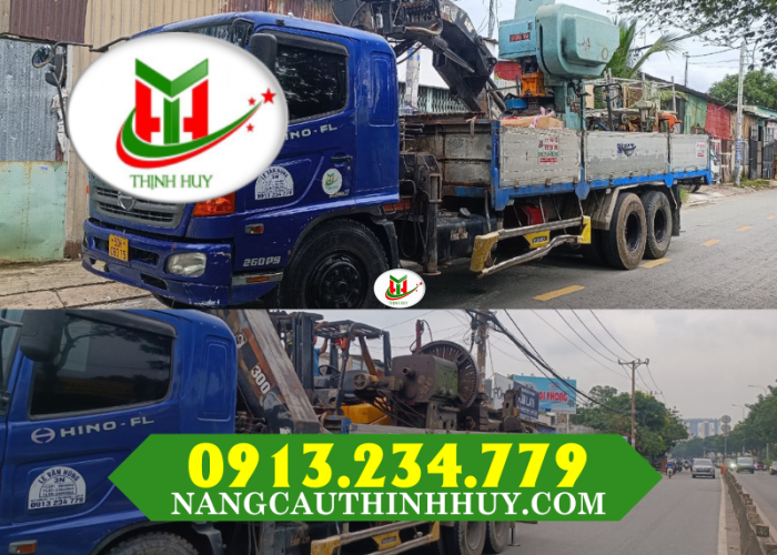 THUÊ XE CẨU THÙNG 8 TẤN TẠI QUẬN 10