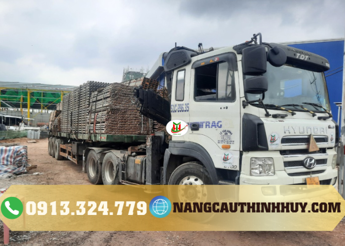 THUÊ XE CẨU THÙNG 8 TẤN TẠI QUẬN 6