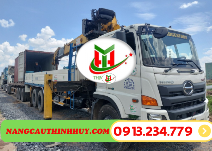 THUÊ XE CẨU THÙNG 15 TẤN BÌNH DƯƠNG - LH:0913.324.779