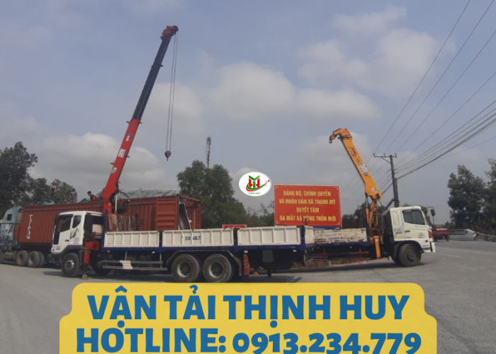 CHO THUÊ XE CẨU THÙNG 40 TẤN HCM - LH: 0913.234.779