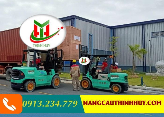 THUÊ XE NÂNG HÀNG DỌN KHO TRỌN GÓI QUẬN 9 - LH: 0913.234.779