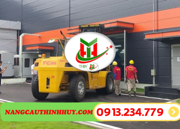 THUÊ XE NÂNG HÀNG 20 TẤN GIÁ RẺ - LH:0913.234.779