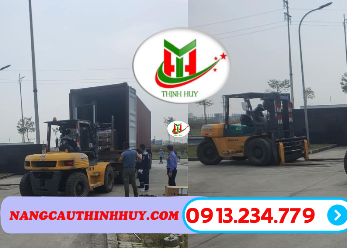 THUÊ XE NÂNG HÀNG 5 TẤN GIÁ RẺ - LH:0913.234.779